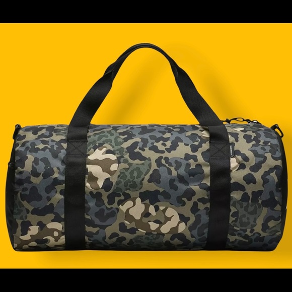 Converse Bags Converse Sport Duffel Gym Travel Bag Green Camo